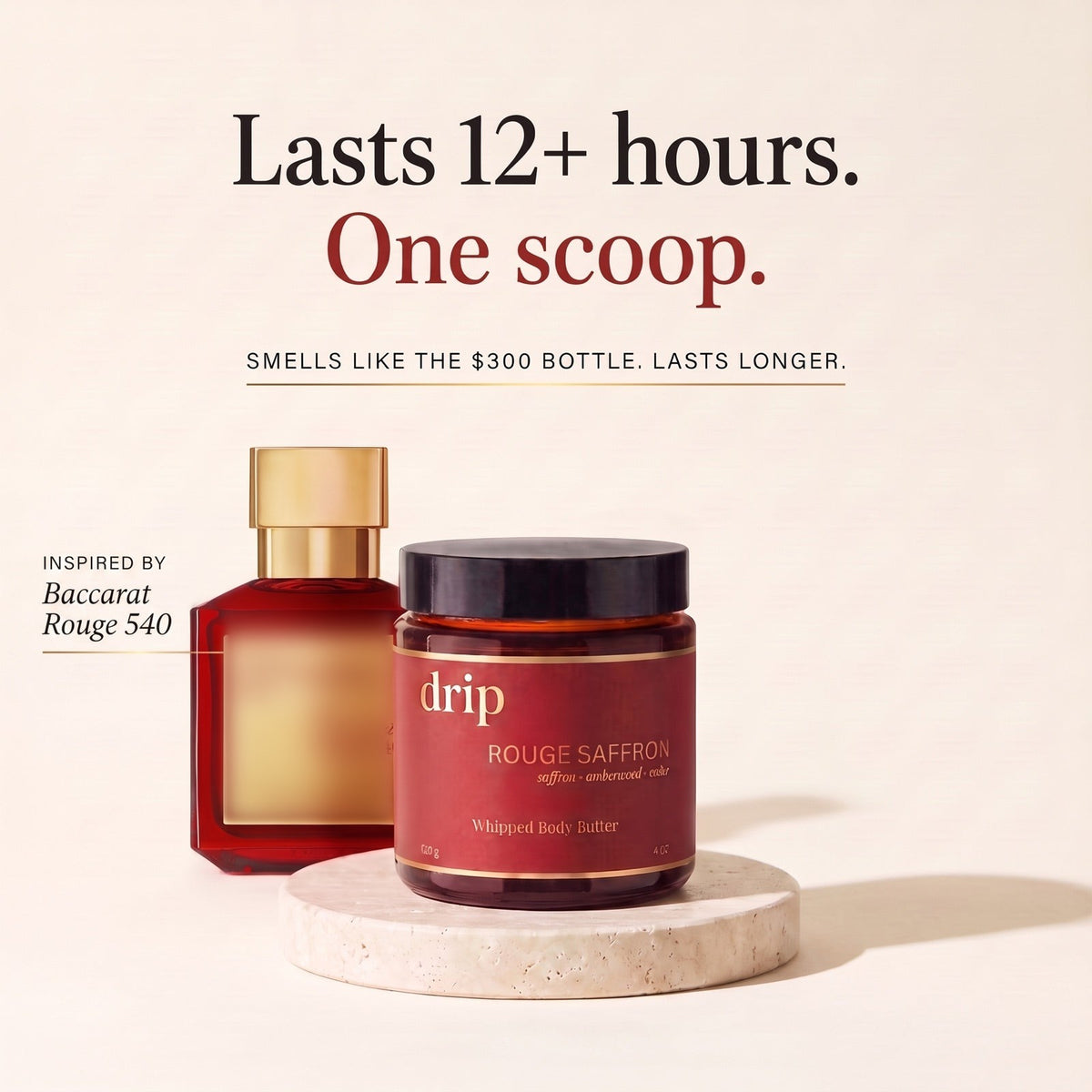 Lasts 12+ hours
