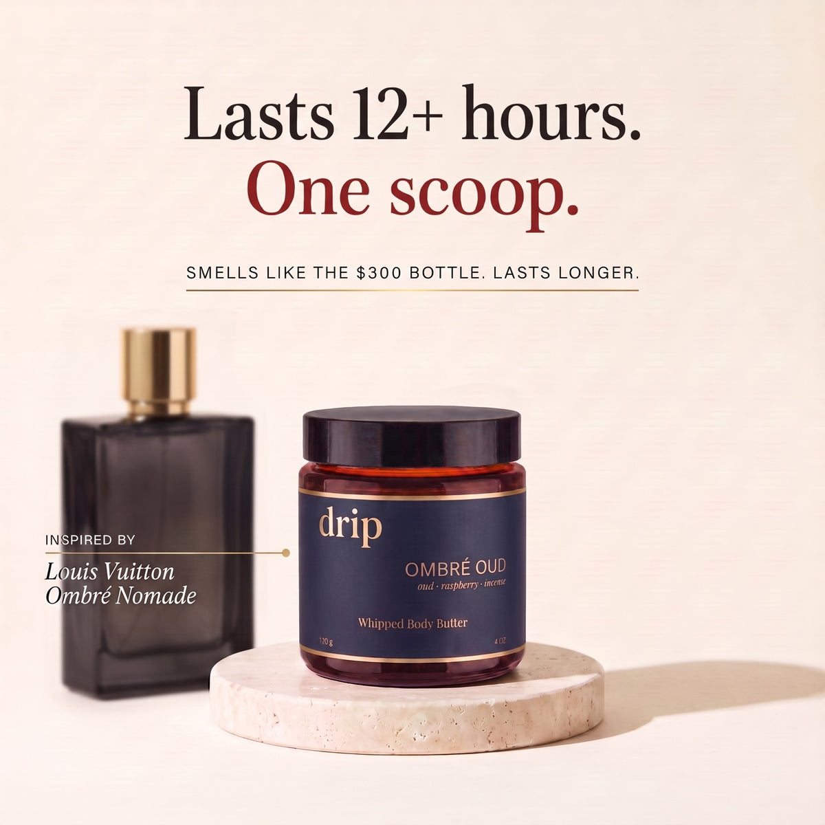 Lasts 12+ hours