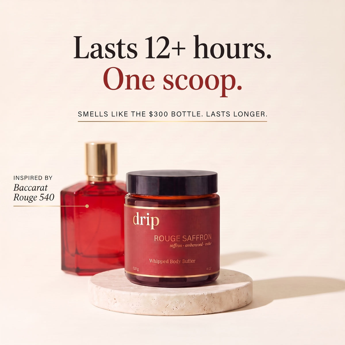Lasts 12+ hours