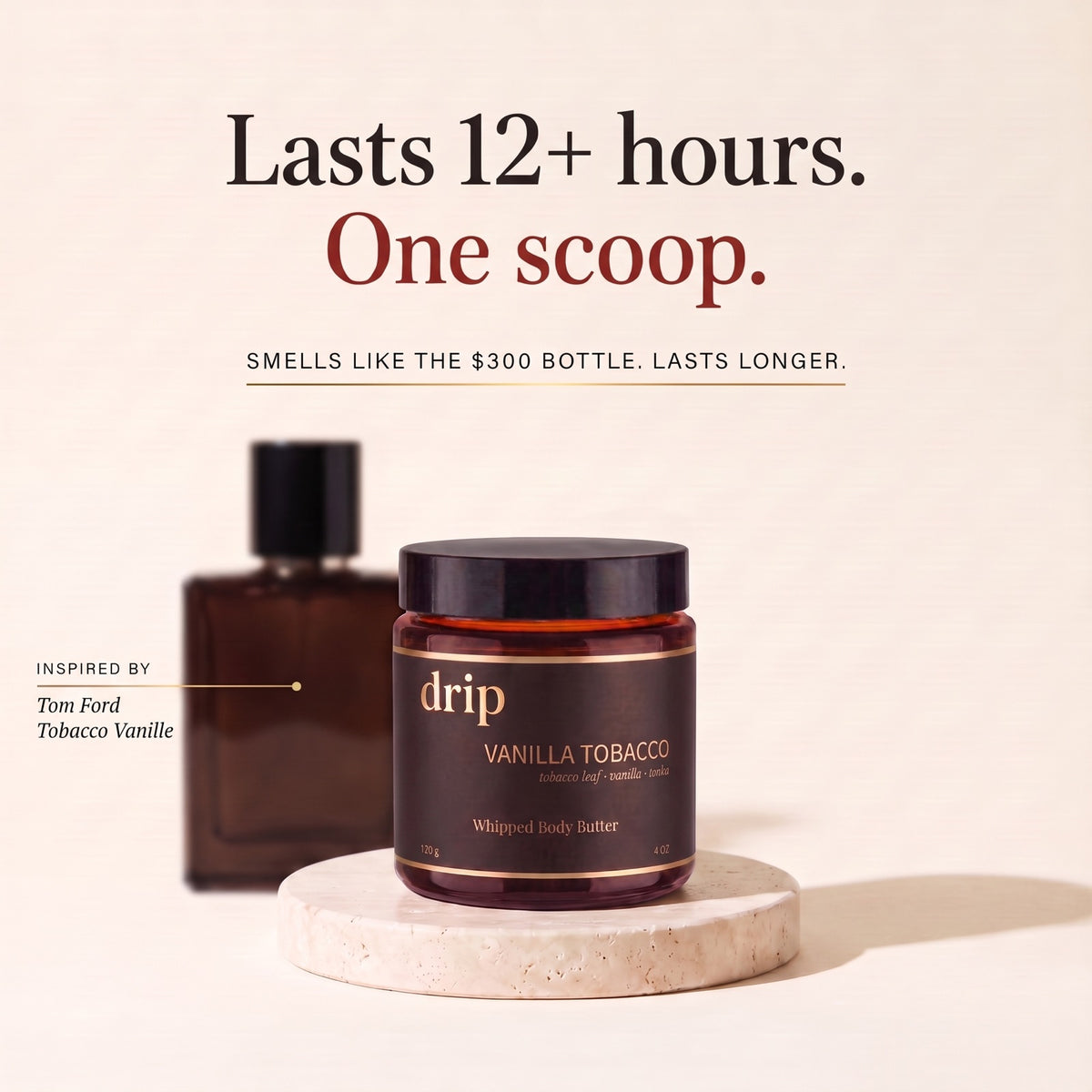 Lasts 12+ hours