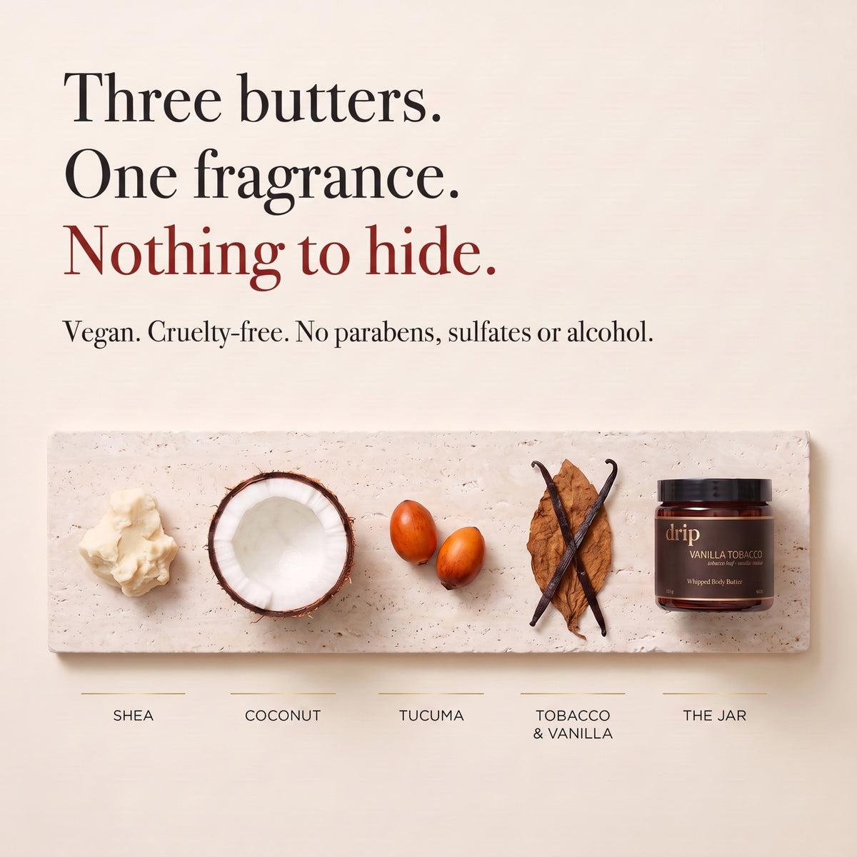 Real ingredients. Unreal scent.
